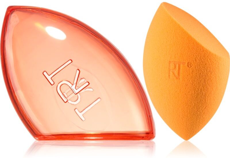 Real Techniques Original Collection Base sponge for makeup application with travel case 1 pc