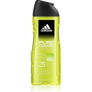 adidas Pure Game shower gel for face, body, and hair 3-in-1 M 400 ml