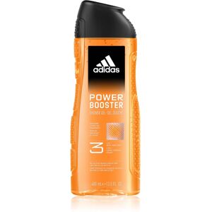 adidas Power Booster energising shower gel 3-in-1 400 ml