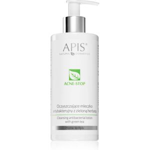 Apis Natural Cosmetics Acne-Stop Home TerApis cleansing and makeup removing lotion with green tea 300 ml