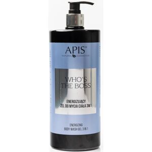 Apis Natural Cosmetics Who's the boss energising shower gel 3-in-1 M 1000 ml