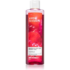 Avon Senses Raspberry Delight nourishing shower gel 250 ml