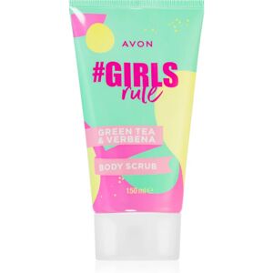 Avon #GirlsRule Green Tea & Verbena refreshing body scrub 150 ml