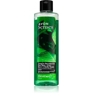 Avon Senses Jungle Rainburst 2-in-1 shower gel and shampoo 250 ml