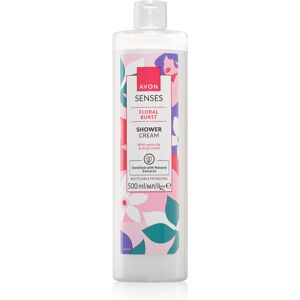 Avon Senses Floral Burst creamy shower gel 500 ml