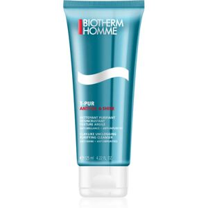 Biotherm Homme T-Pur Anti-oil & Shine cleansing gel for oily and problematic skin 125 ml