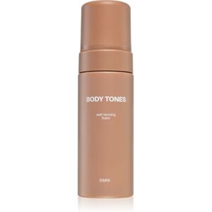 Body Tones Self-Tanning Foam Dark self-tanning mousse for the body 155 ml