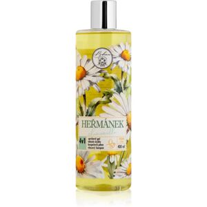 Bohemia Gifts & Cosmetics Flower Line Chamomilla cleansing gel for body and hair 4-in-1 400 ml