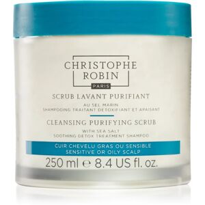 Christophe Robin Cleansing Purifying Scrub with Sea Salt purifying shampoo with exfoliating effect 250 ml