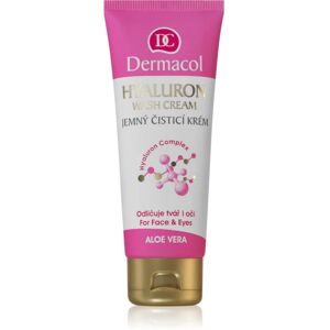 Dermacol Hyaluron gentle cream cleanser for face and eyes 100 ml