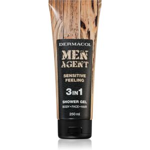 Dermacol Men Agent Sensitive Feeling shower gel 3-in-1 250 ml