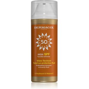 Dermacol Sun Water Resistant waterproof skin toning fluid with high sun protection SPF 50 50 ml