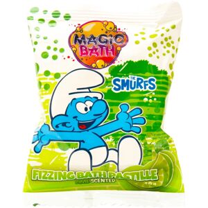 Disney Smurfs colourful fizzy bath tablets Lime 1 pc