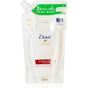 Dove Silk Fine liquid hand soap refill 500 ml