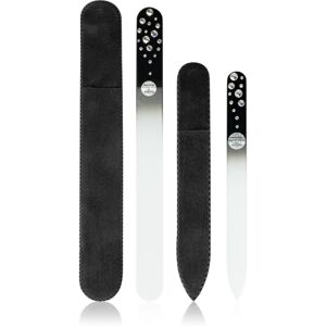 DuKaS Premium Line 1120 nail file set Pure(with Swarovski crystals)