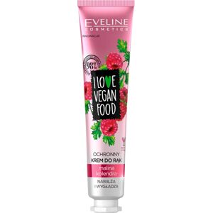 Eveline Cosmetics I Love Vegan Food moisturising hand cream with aromas of raspberries 50 ml