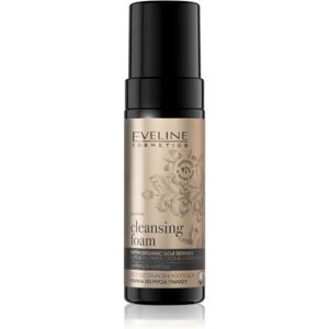 Eveline Cosmetics Organic Gold moisturising and soothing cleansing foam for sensitive skin 150 ml