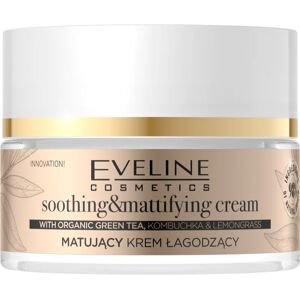 Eveline Cosmetics Organic Gold light mattifying face cream with green tea 50 ml