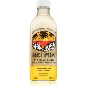 Hei Poa Pure Tahiti Monoï Oil Vanilla multi-purpose oil for body and hair 100 ml