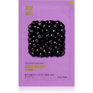 Holika Holika Pure Essence Acai Berry exfoliating face sheet mask 23 ml