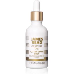 James Read Gradual Tan H2O Tan Drops self-tanning drops for the body shade Light/Medium 45 ml