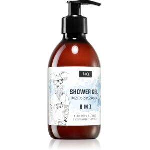 LaQ Goat From Poznaň refreshing shower gel 8-in-1 with hop cone extract 300 ml