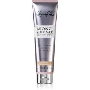 Loving Tan Bronze Shimmer self-tanning cream shade Medium 120 ml