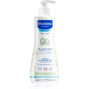 Mustela Bébé Bain cleansing gel for the hair and body for children 500 ml