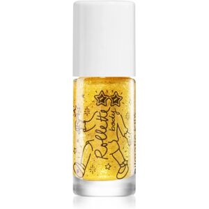 Nailmatic Kids Body Rollette Body Gel glittering Shade Gold Cherry 20 ml