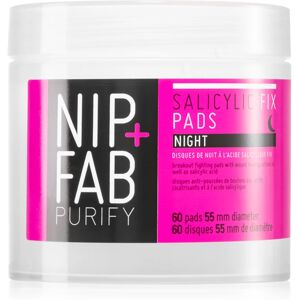 NIP+FAB Salicylic Fix cleansing pads night 60 pc