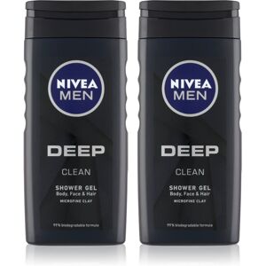 Nivea Men Deep shower gel M (economy pack)