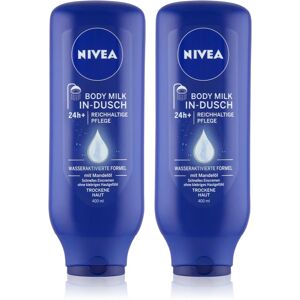 Nivea 24h shower milk (economy pack)
