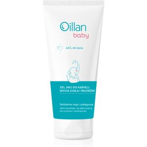 Oillan Baby Gentle Body Wash baby wash gel and shampoo 3-in-1 200 ml