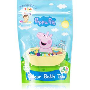 Peppa Pig Colour Bath Tabs colourful fizzy bath tablets 9x16 g