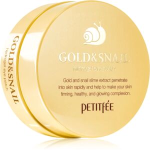 Petitfée Gold & Snail hydrogel eye mask with snail extract 60 pc