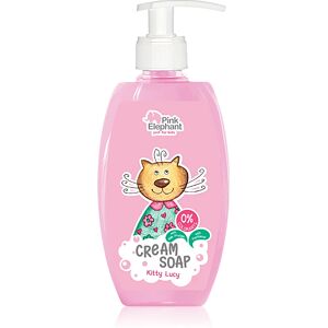 Pink Elephant Cream Soap Kitty Lisa creamy soap for children 250 ml