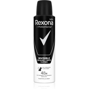 Rexona Invisible on Black + White Clothes antiperspirant spray 48h 150 ml