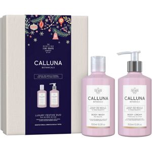 Scottish Fine Soaps Calluna Botanicals Luxury Festive Duo gift set Vanilla&Rose(for the body)