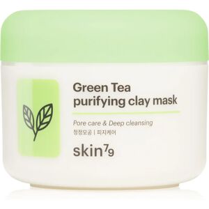 Skin79 Green Tea deep cleansing scrub mask with clay 100 ml