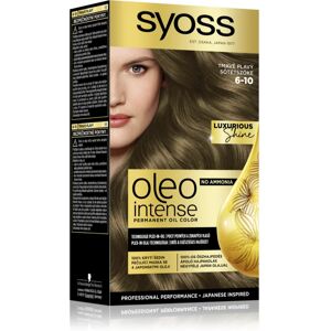 Syoss Oleo Intense permanent hair dye with oil shade 6-10 Dark Blond 1 pc