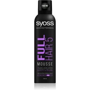 Syoss Full Hair 5 styling mousse with extra strong hold 250 ml