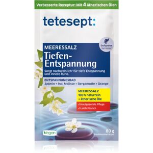 Tetesept Sea Bath Salt Deep Relax soothing bath salt 80 g