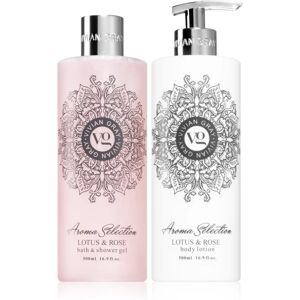 Vivian Gray Aroma Selection Lotus & Rose gift set 2x500 ml