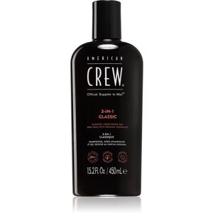 American Crew Hair & Body 3-IN-1 3-in-1 shampoo, conditioner and shower gel M 450 ml American Crew Hair & Body 3-IN-1 3-in-1 shampoo, conditioner and shower gel M 450 ml