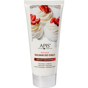 Apis Natural Cosmetics Creamy Strawberry Body Balm - Body Balm Apis Natural Cosmetics Creamy Strawberry Body Balm - Body Balm