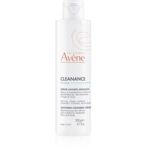 Avène Cleanance Hydra soothing cleansing cream for skin left dry and irritated by medicinal acne treatment 200 ml Avène Cleanance Hydra soothing cleansing cream for skin left dry and irritated by medicinal acne treatment 200 ml
