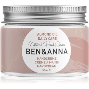 BEN&ANNA Natural Hand Cream Daily Care hand cream with almond oil 30 ml BEN&ANNA Natural Hand Cream Daily Care hand cream with almond oil 30 ml