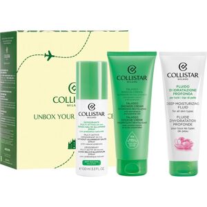 Collistar Deep Moisturizing Fluid Travel Kit travel set for dehydrated dry skin Collistar Deep Moisturizing Fluid Travel Kit travel set for dehydrated dry skin