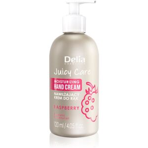 Delia Cosmetics Juicy Care Raspberry moisturising hand cream 120 ml Delia Cosmetics Juicy Care Raspberry moisturising hand cream 120 ml