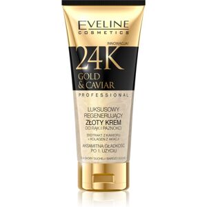 Eveline Cosmetics 24k Gold & Caviar hand & nail cream 100 ml Eveline Cosmetics 24k Gold & Caviar hand & nail cream 100 ml